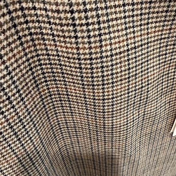 Arket Brown Plaid Pencil Skirt - Picture 4 of 4